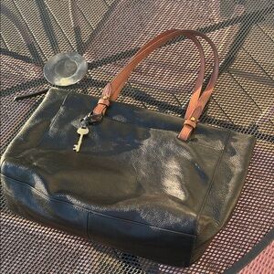 Fossil 100% Leather Rachel Tote - PERFECT condition